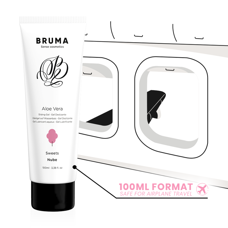 BRUMA Aloe Vera Glidgel 100 ml med söt smak
