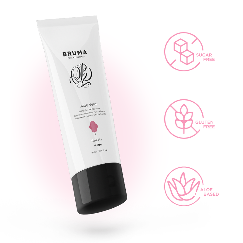 BRUMA Aloe Vera Glidgel 100 ml med söt smak