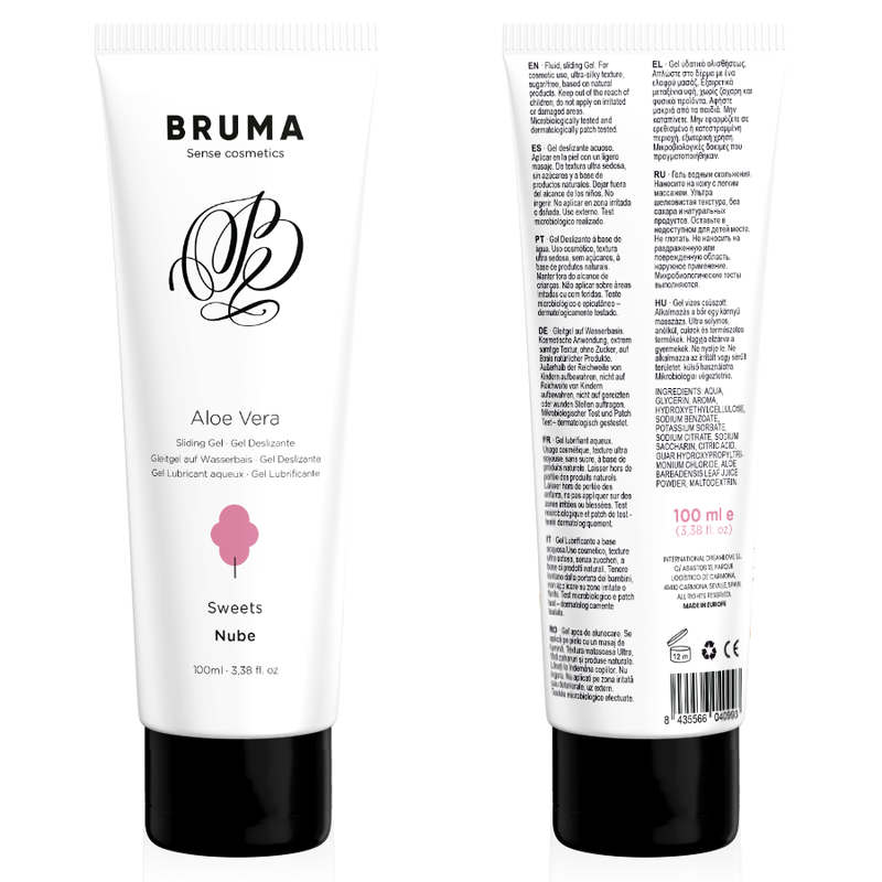 BRUMA Aloe Vera Glidgel 100 ml med söt smak