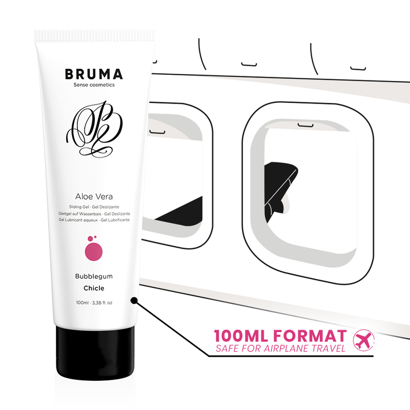 BRUMA - ALOE VERA GLIDGEL BUBBLEGUM SMAK 100 ML