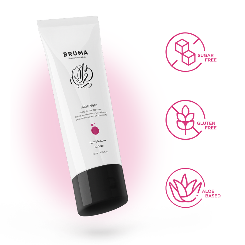 BRUMA - ALOE VERA GLIDGEL BUBBLEGUM SMAK 100 ML