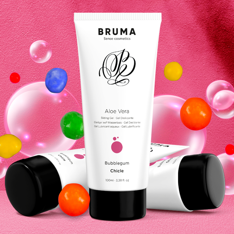 BRUMA - ALOE VERA GLIDGEL BUBBLEGUM SMAK 100 ML