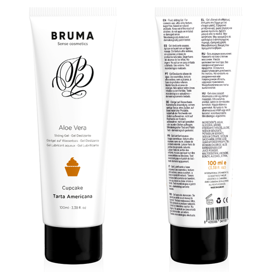 BRUMA Aloe Vera Glidgel Cupcake Smak 100 ML