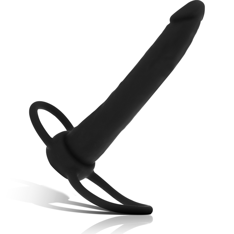 MYTHOLOGY COBI ONYX anal dildo med penis- och testikelring