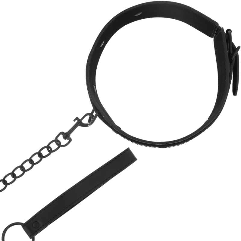 INTENSE - FETISH VEGAN LÄDERHALSBAND