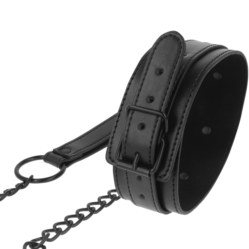INTENSE - FETISH VEGAN LÄDERHALSBAND