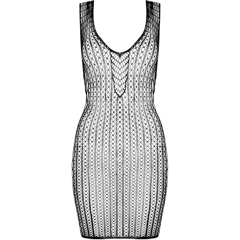 PASSION - BS097 Svart Bodystocking One Size