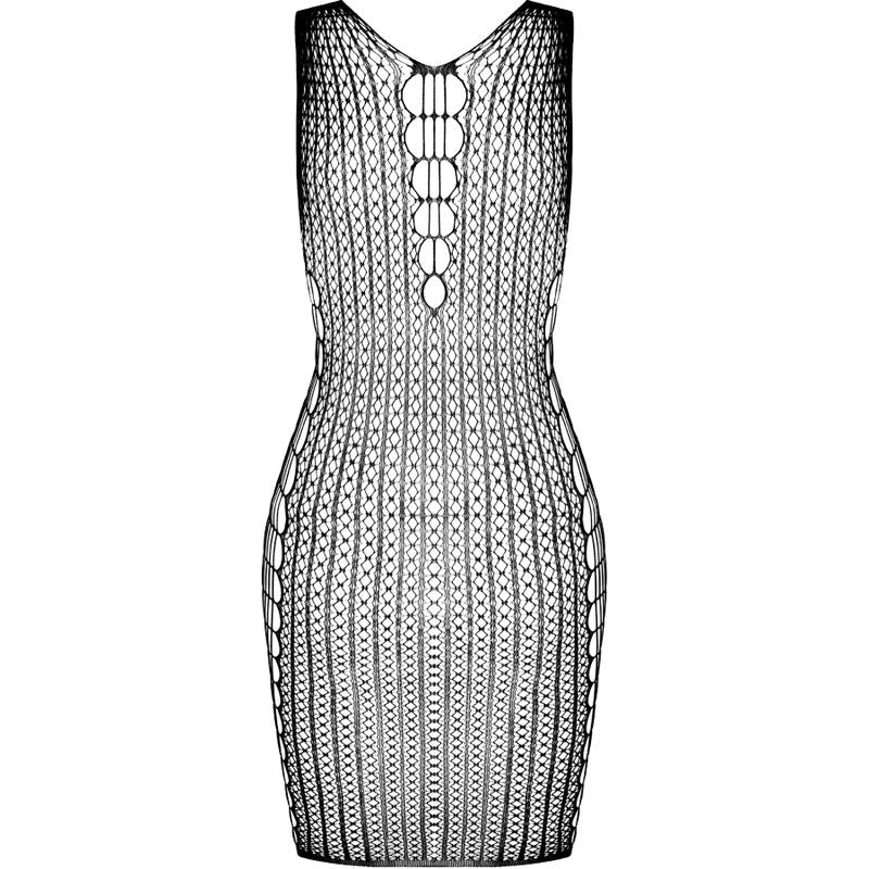 PASSION - BS097 Svart Bodystocking One Size