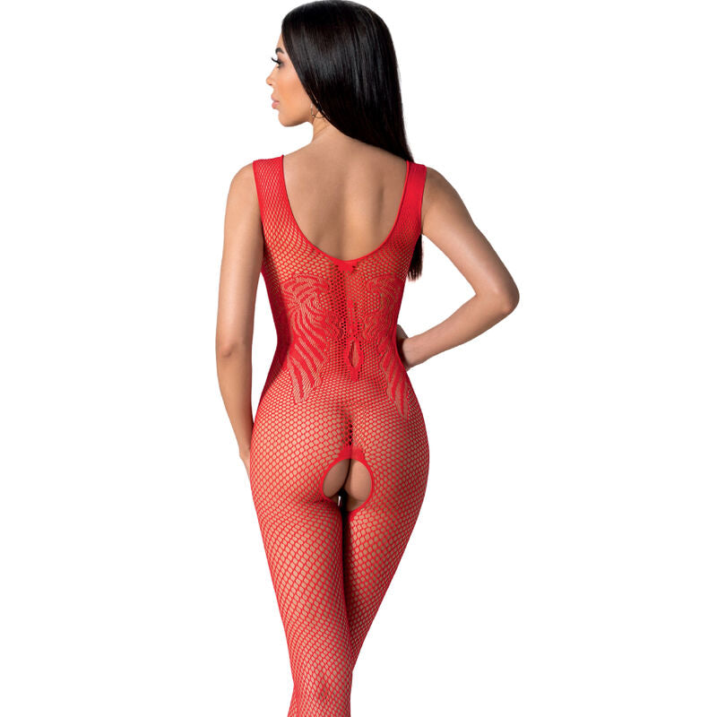 Röd bodystocking från PASSION i en storlek