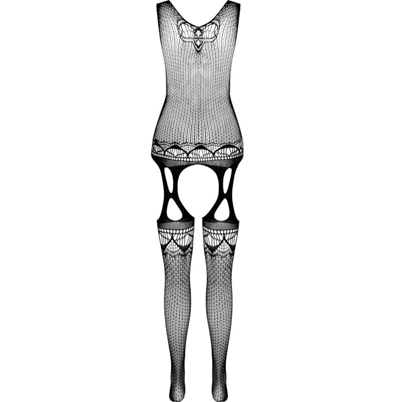 PASSION - BS099 Svart Bodystocking One Size