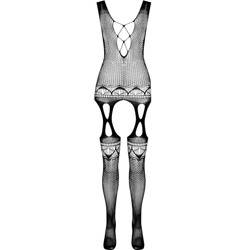 PASSION - BS099 Svart Bodystocking One Size