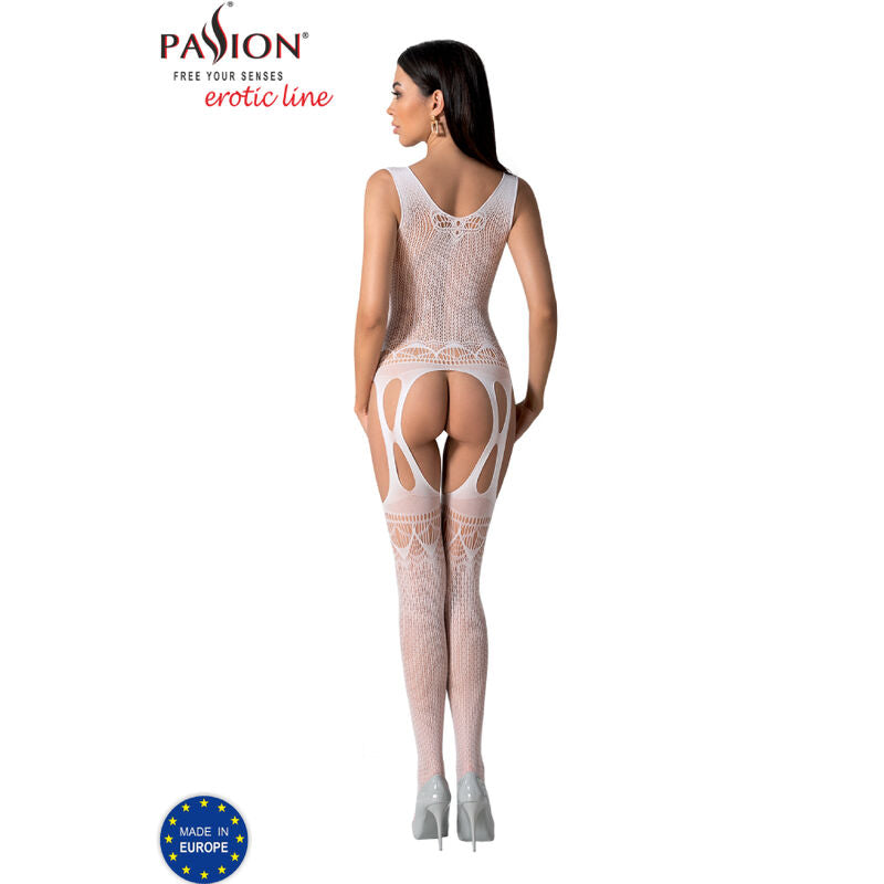 Vit bodystocking från PASSION i one size