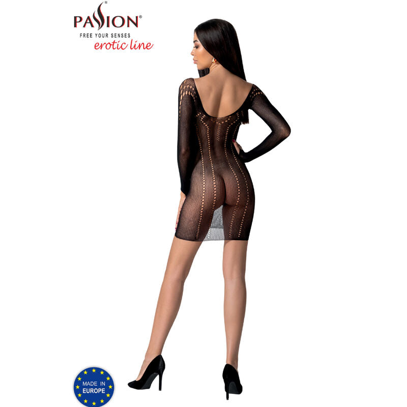 PASSION BS101 bodystocking i svart, one size