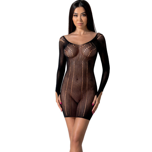 PASSION BS101 bodystocking i svart, one size