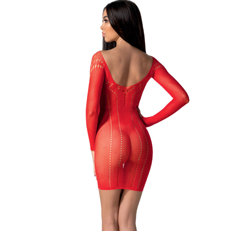 Röd bodystocking från PASSION i en storlek
