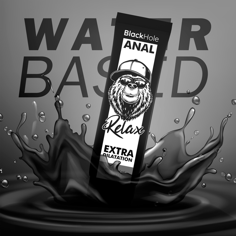 Black Hole vattenbaserad gel för anal dilatation 250 ml