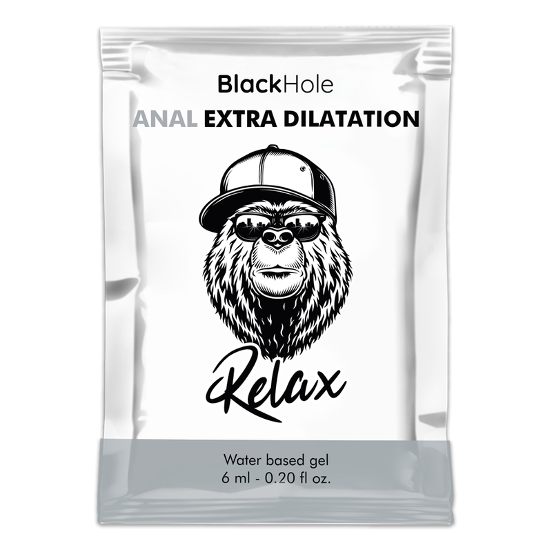 BLACK HOLE - VATTENBASERAD GEL EXTRA DILATATION 6 ML ENKELDOS