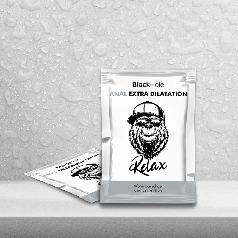 BLACK HOLE - VATTENBASERAD GEL EXTRA DILATATION 6 ML ENKELDOS