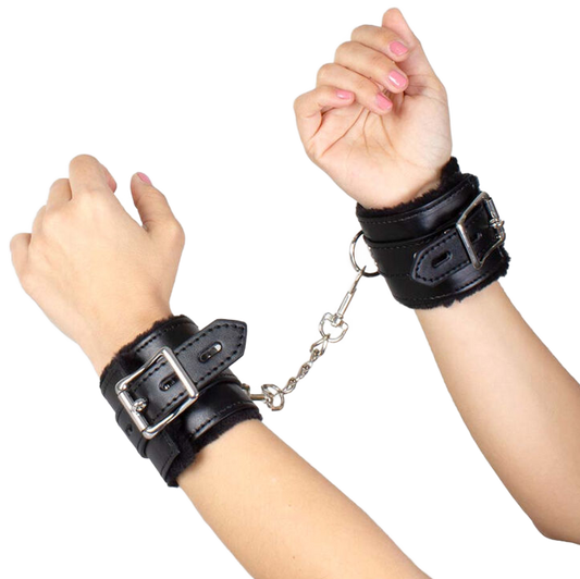 SECRETPLAY - Svarta Bondage Handfängsel BDSM Kollektion