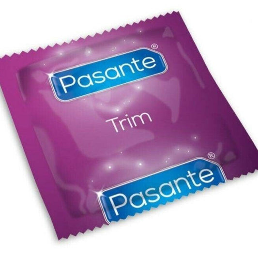 Pasante Trim kondomer i förpackning med 144 enheter