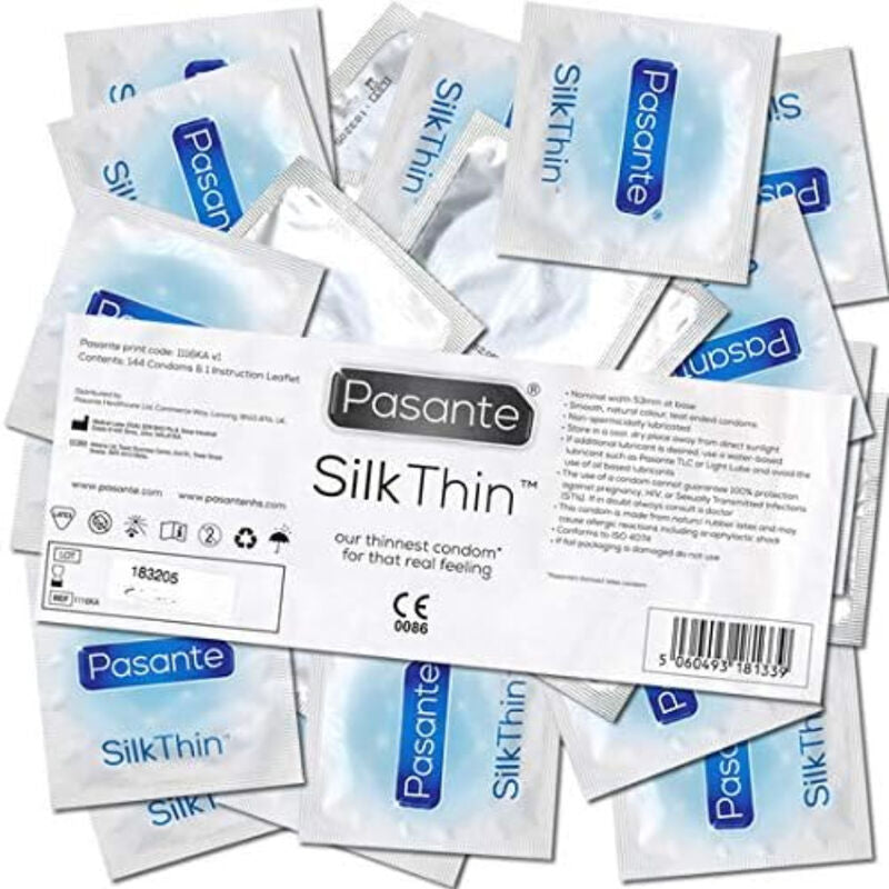 Pasante Silk Thin kondomer 144 enheter