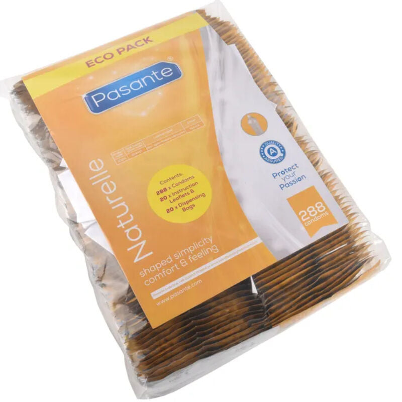 PASANTE - KONDOMER ECO PACK NATURELLE BAG 288 ENHETER