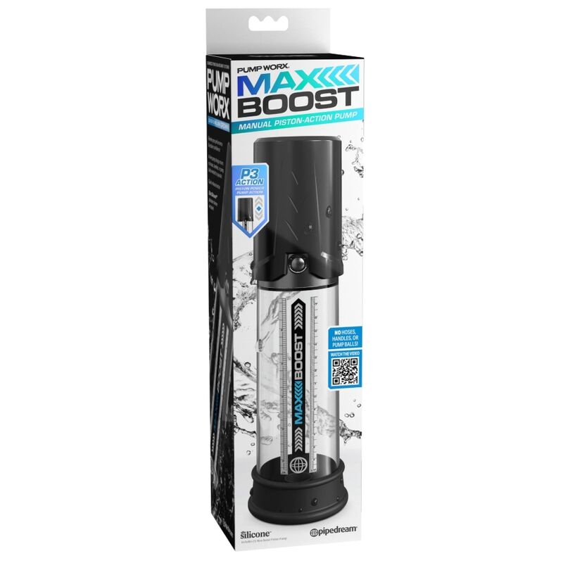 Max Boost Penis Pump i svart