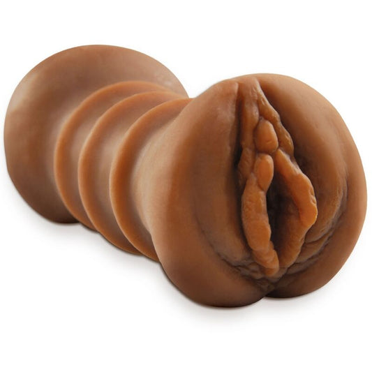 FETISH FANTASY EXTREME dubbel masturbator i brun färg