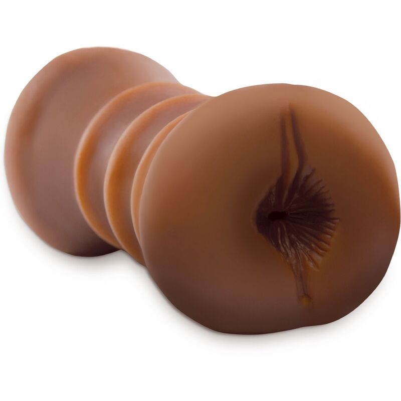 FETISH FANTASY EXTREME dubbel masturbator i brun färg