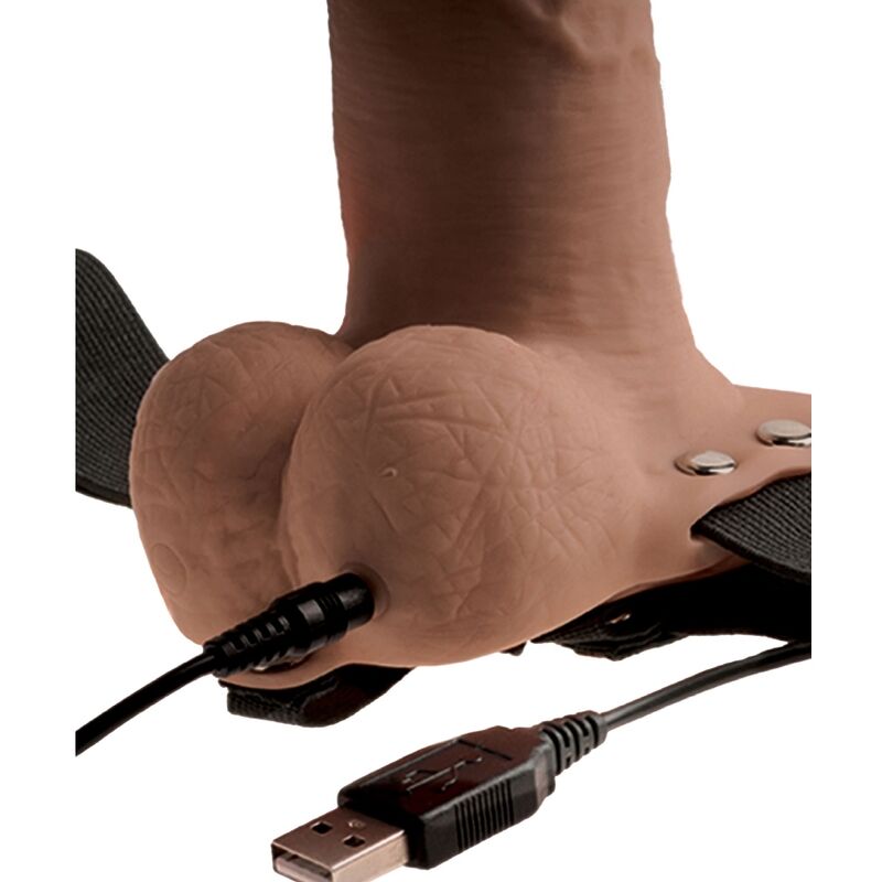FETISH FANTASY SERIES justerbar sele med realistisk dildo och vibrator