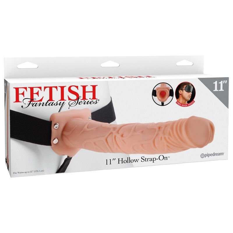 FETISH FANTASY SERIES - JUSTERBART HARNESS REALISTISK PENIS 28 CM
