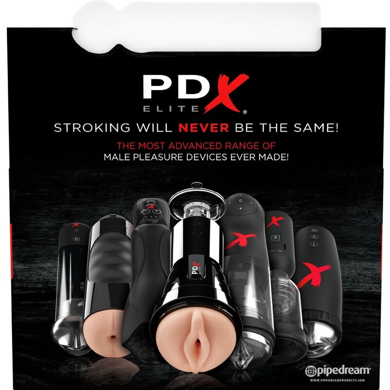 PDX ELITE Stroker Set med 12 enheter, 6 vagina, 3 ano, 3 mun