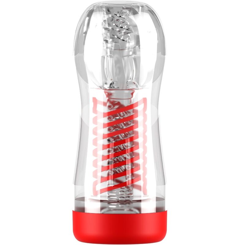 PDX ELITE Stroker ViewTube 2 Spiral Kompression Transparent