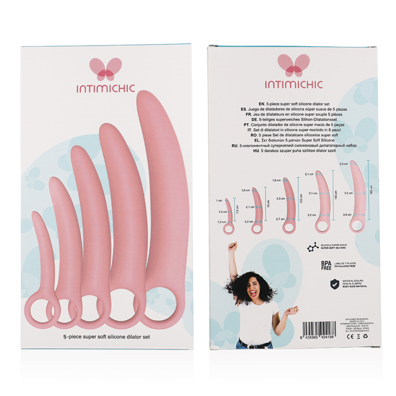 INTIMICHIC silikon dilator set med 5 delar