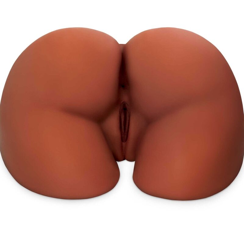 PDX PLUS Perfect Ass XL Double Entry Brown Masturbator
