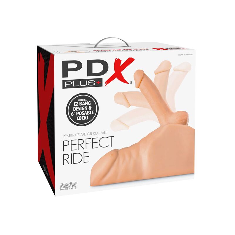 PDX PLUS Perfect Ride masturbator för penis och anus