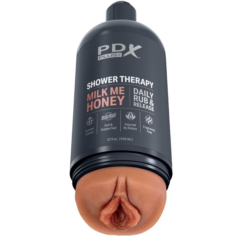 PDX PLUS Stroker Masturbator med diskret flaskdesign