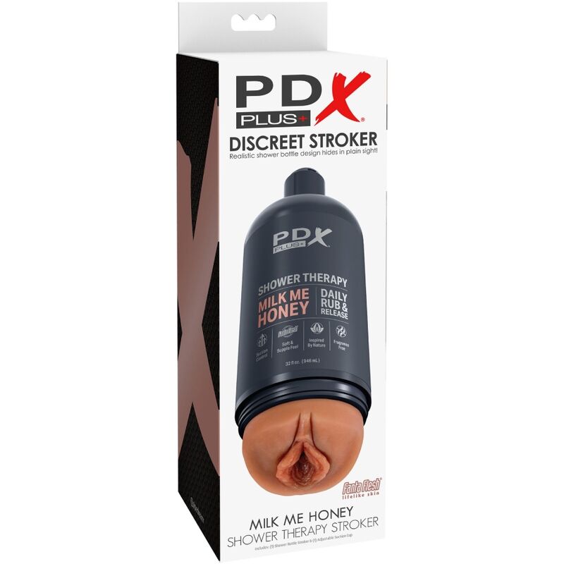 PDX PLUS Stroker Masturbator med diskret flaskdesign