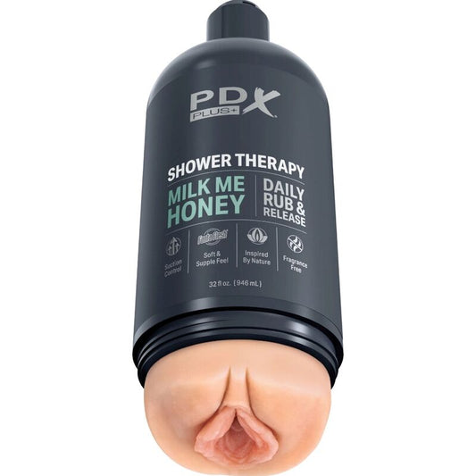 PDX PLUS Stroker Masturbator med diskret design av shampoo-flaska