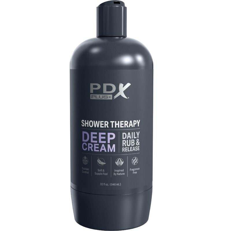 PDX PLUS Stroker Masturbator med diskret schampoflaskedesign