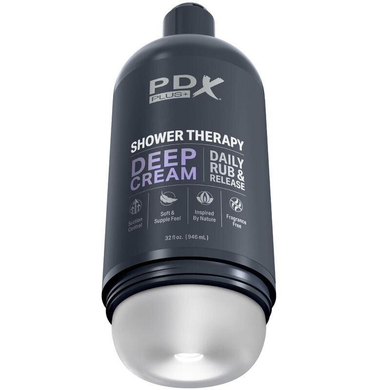 PDX PLUS Stroker Masturbator med diskret schampoflaskedesign