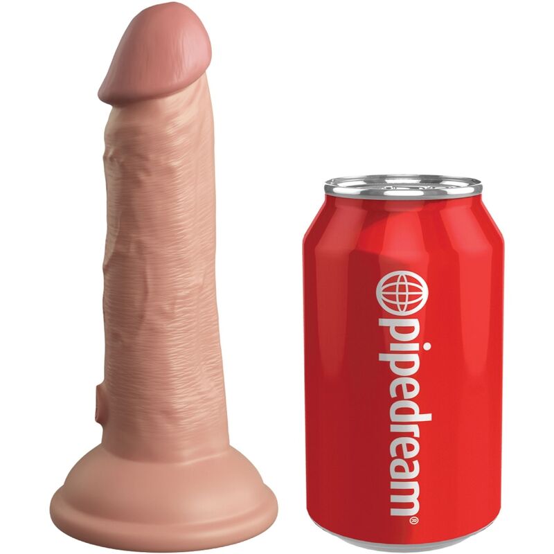 KING COCK - ELITE REALISTISK SILIKON DILDO 15.2 CM