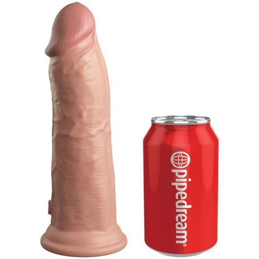KING COCK - ELITE REALISTISK DILDO VIBRERANDE & SILIKON 20,3 CM