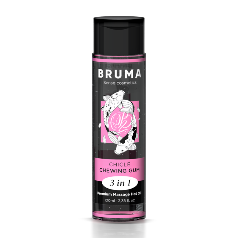 BRUMA Premium Massage Hot Oil Chewing Gum 3 i 1 100 ml