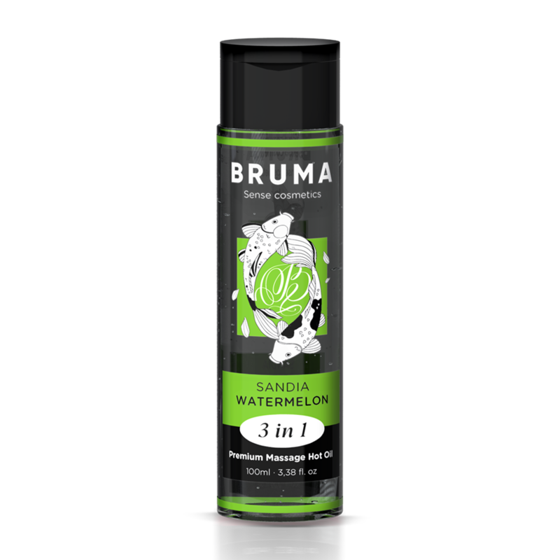 BRUMA Premium Massageolja Vattenmelon 3 i 1 - 100 ml