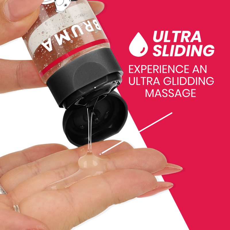 BRUMA Premium Massageolja Jordgubb 3 i 1 100 ml
