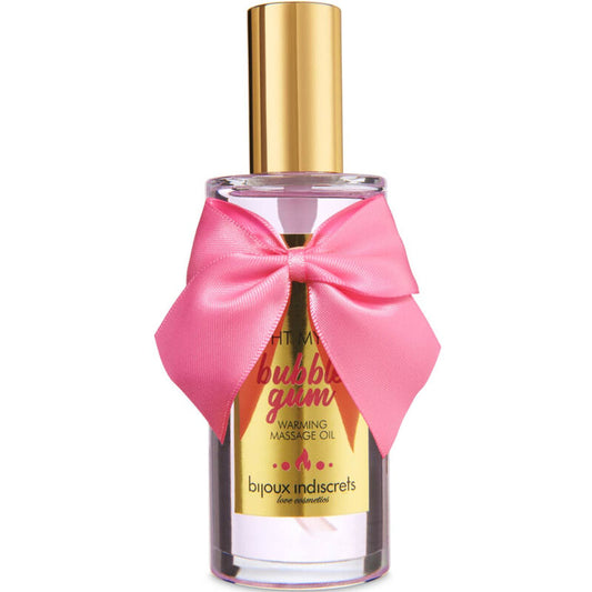 BIJOUX - INDISCRETS LIGHT MY FIRE massageolja med tuggummismak