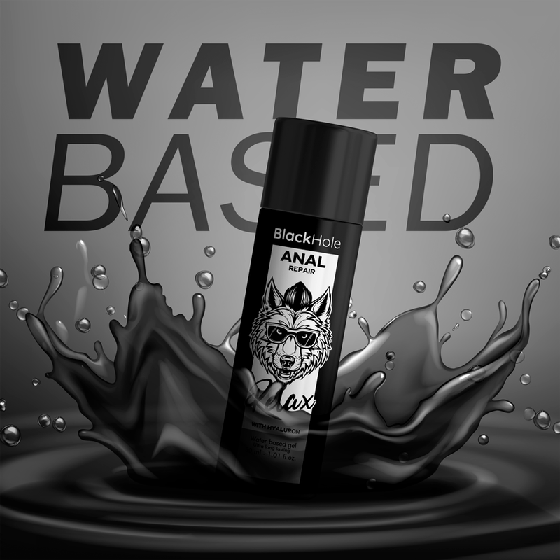 Black Hole Anal Repair vattenbaserat glidmedel med hyaluron 30 ml