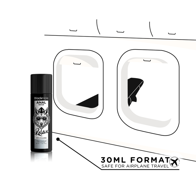 Black Hole Anal Repair vattenbaserat glidmedel med hyaluron 30 ml