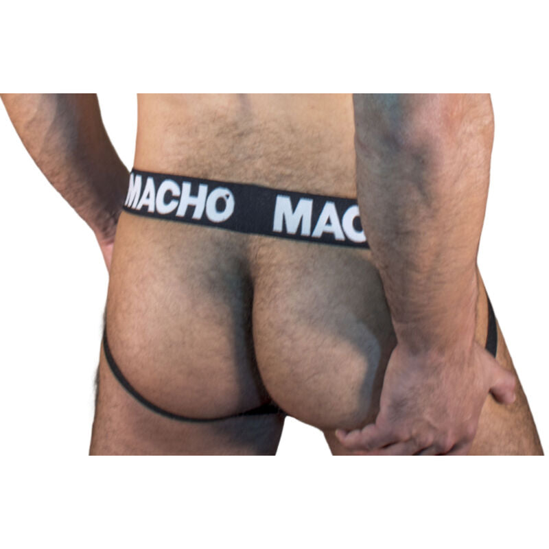 MACHO MX25NN JOCK BLACK S jockstrap i svart